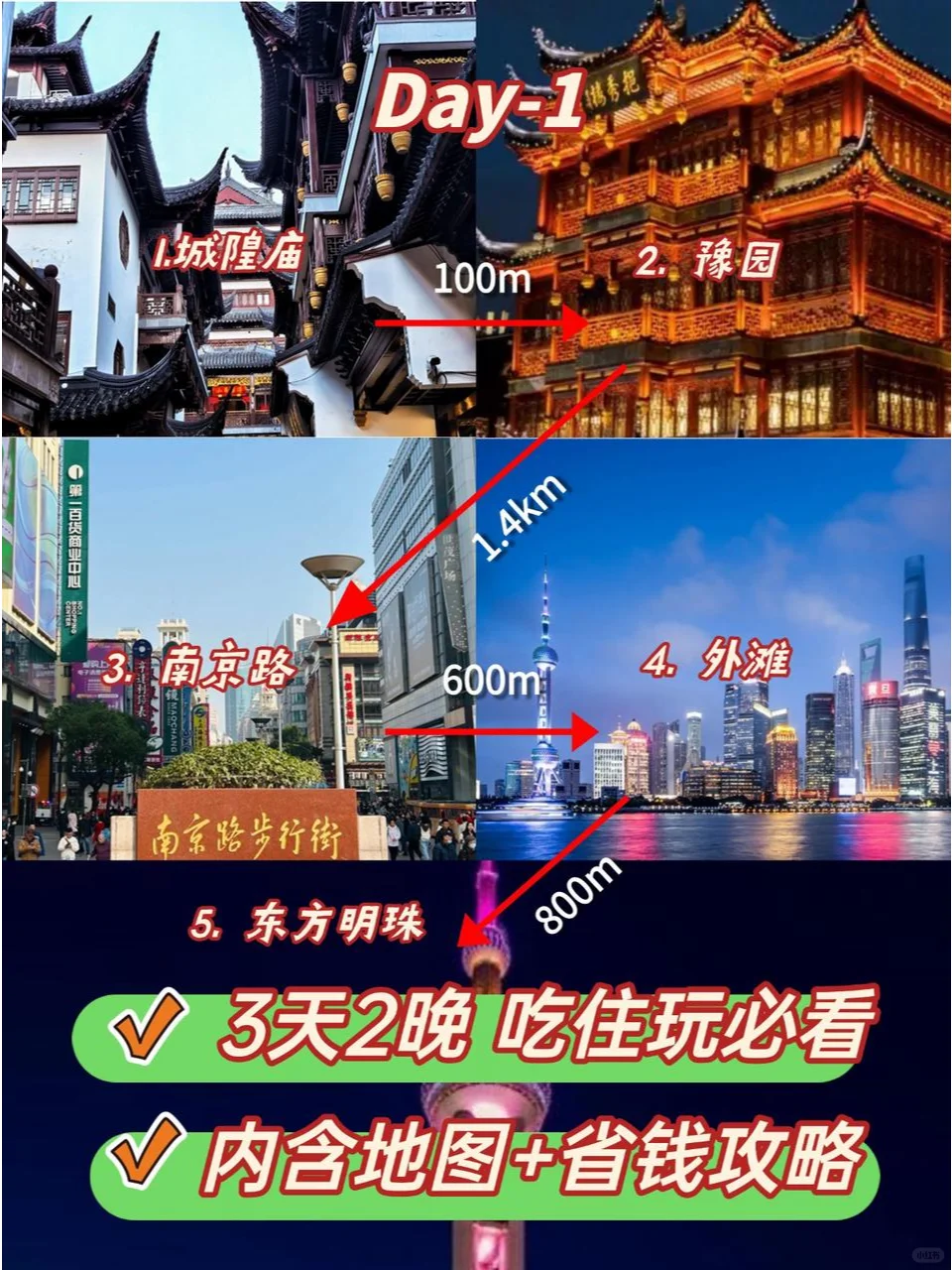 J人闺蜜带我玩转魔都~3天2晚攻略🗺️