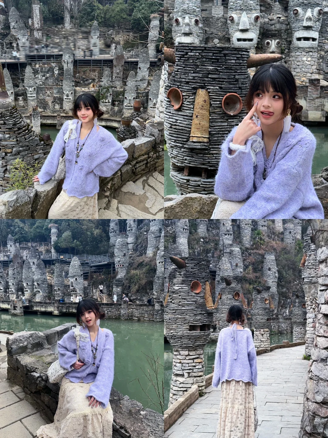 📍贵阳花溪夜郎谷｜石头王国怎么拍都好看！