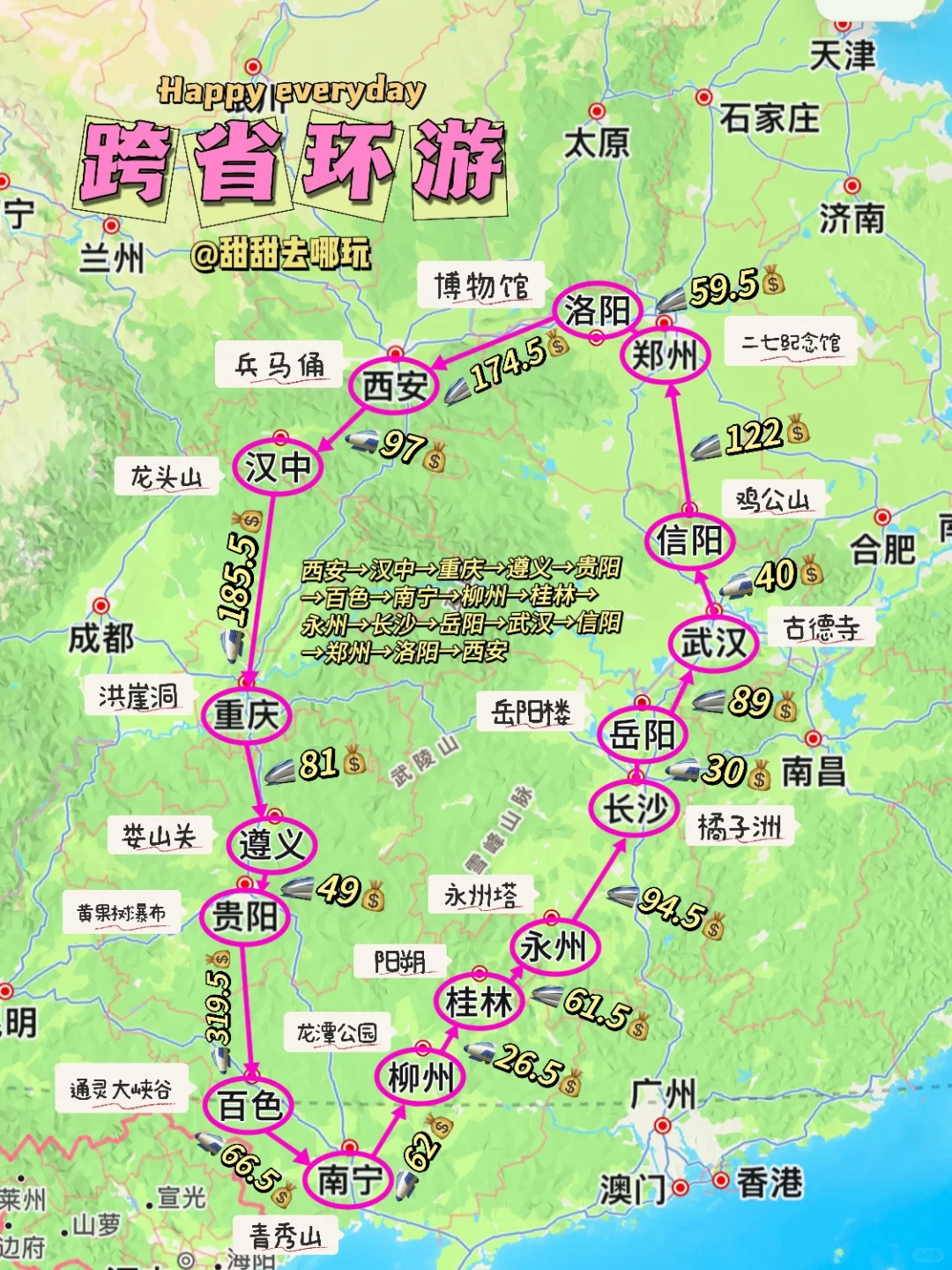 毕业旅行提前规划‼️这样玩一圈太酷啦！！