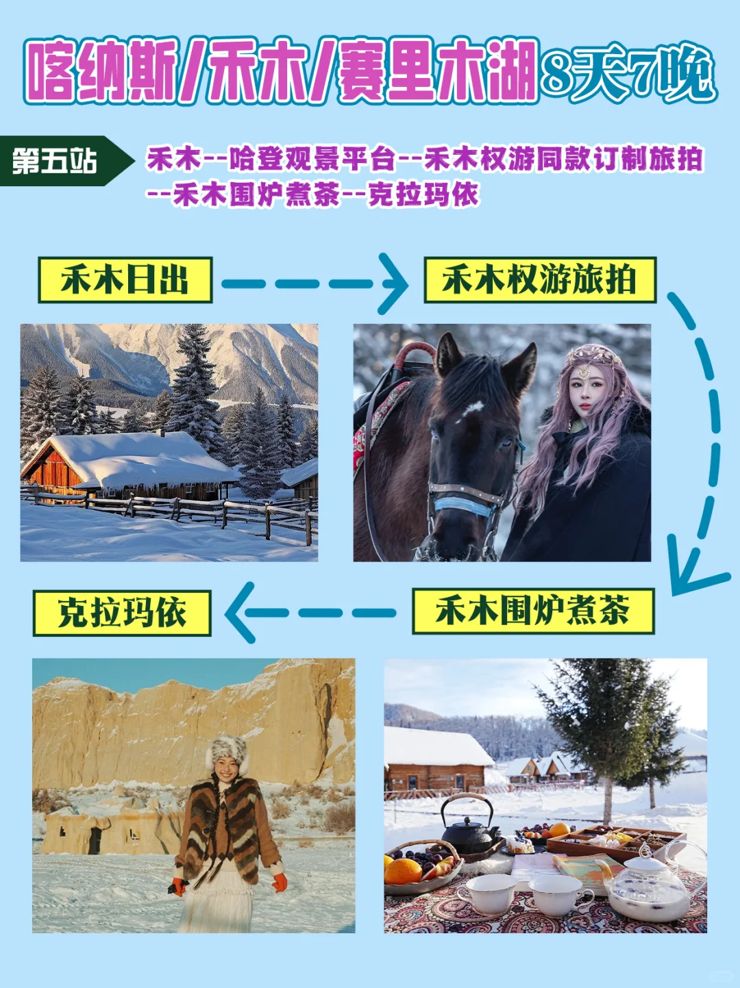 新疆旅游超全攻略💥北疆8天7晚人均3K+✅