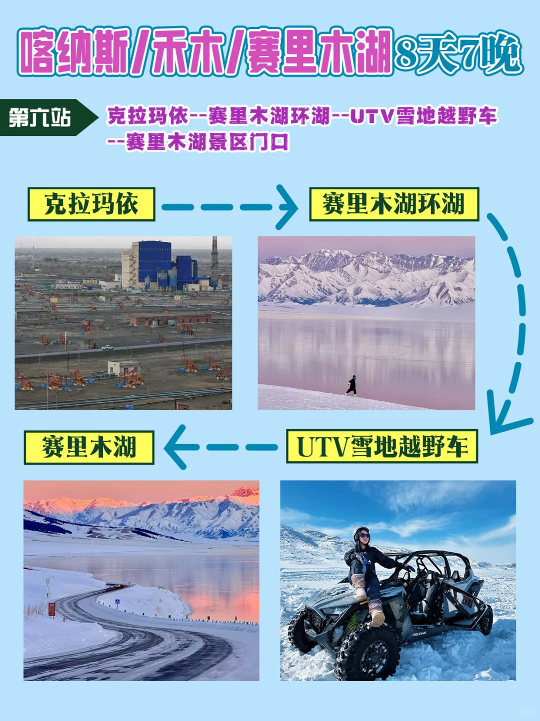 新疆旅游超全攻略💥北疆8天7晚人均3K+✅