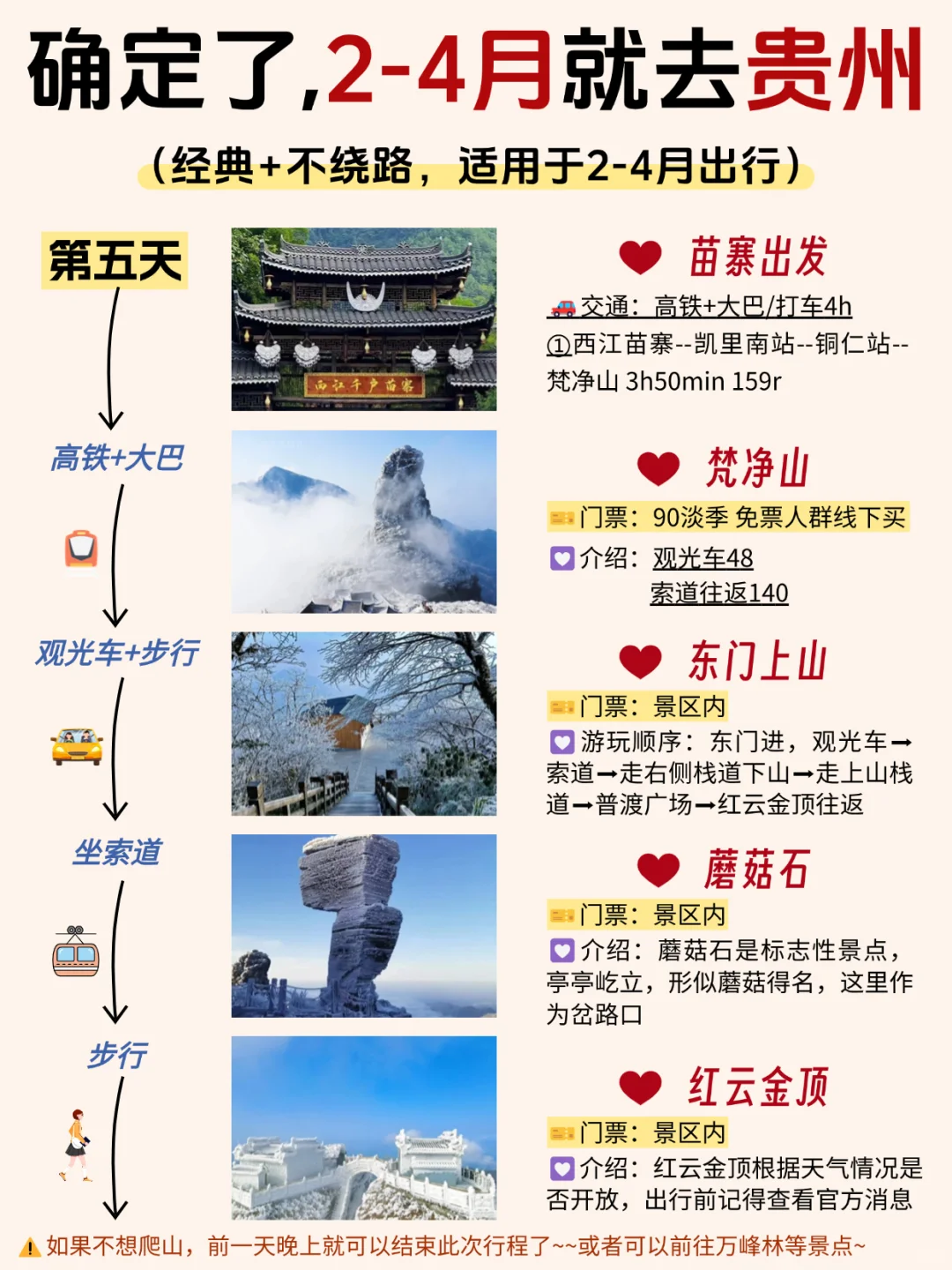 确定了，淡季去贵州❗熬夜写的攻略太全面了