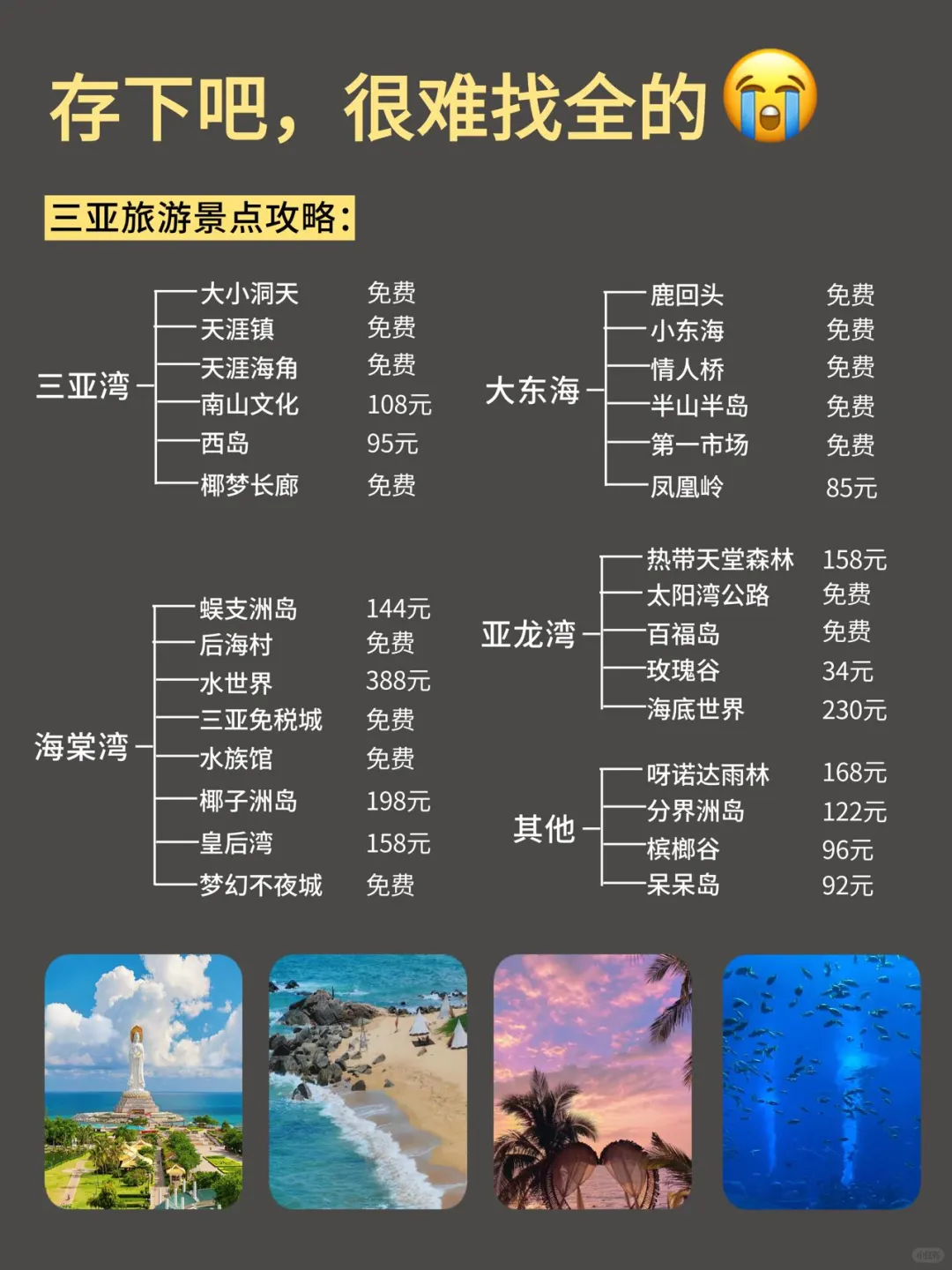 2-4月先别去三亚❗️旅游避雷全攻略🉑