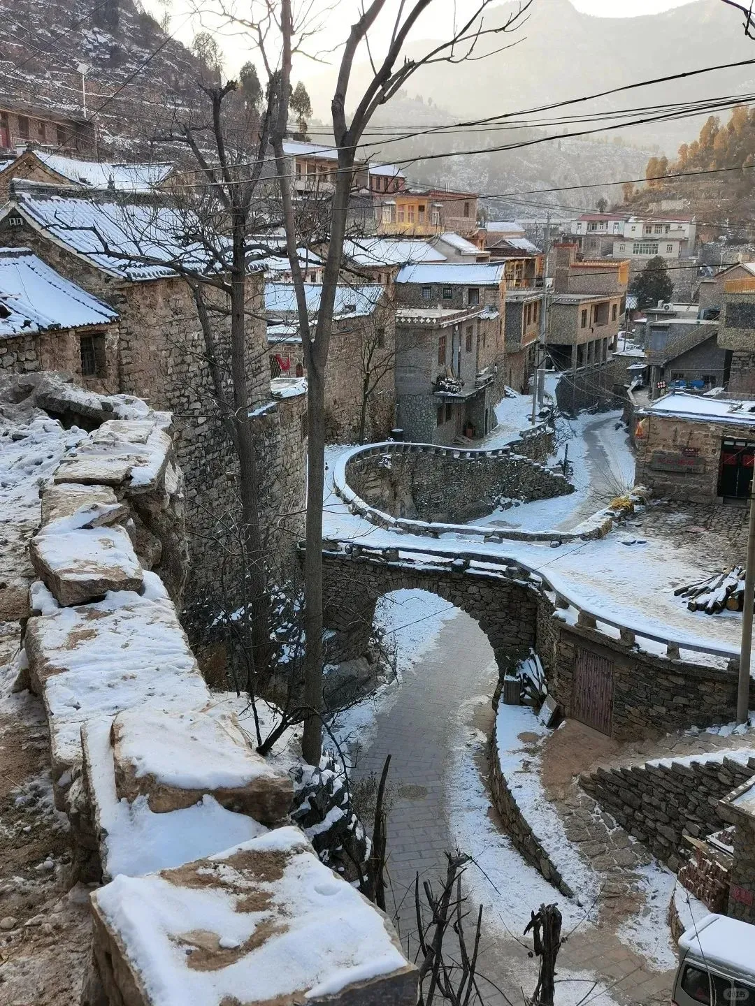藏在太行山深处的石头王国，百年古村！