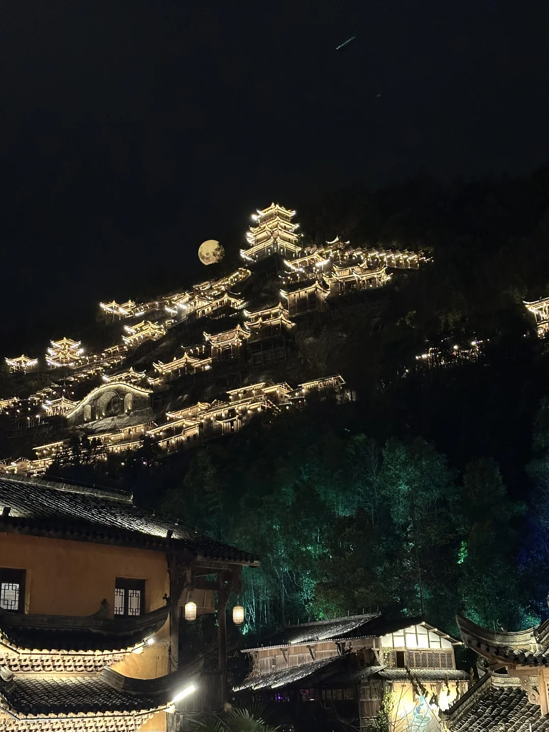 大年初四望仙谷实况