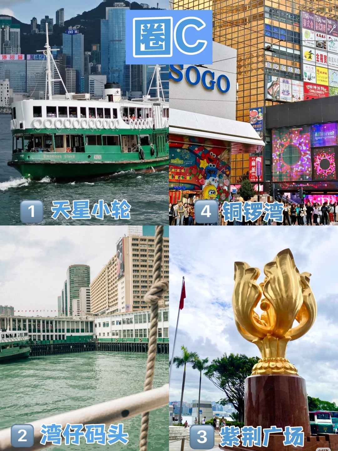 香港必去景点详细版:经典与网红打卡都玩到