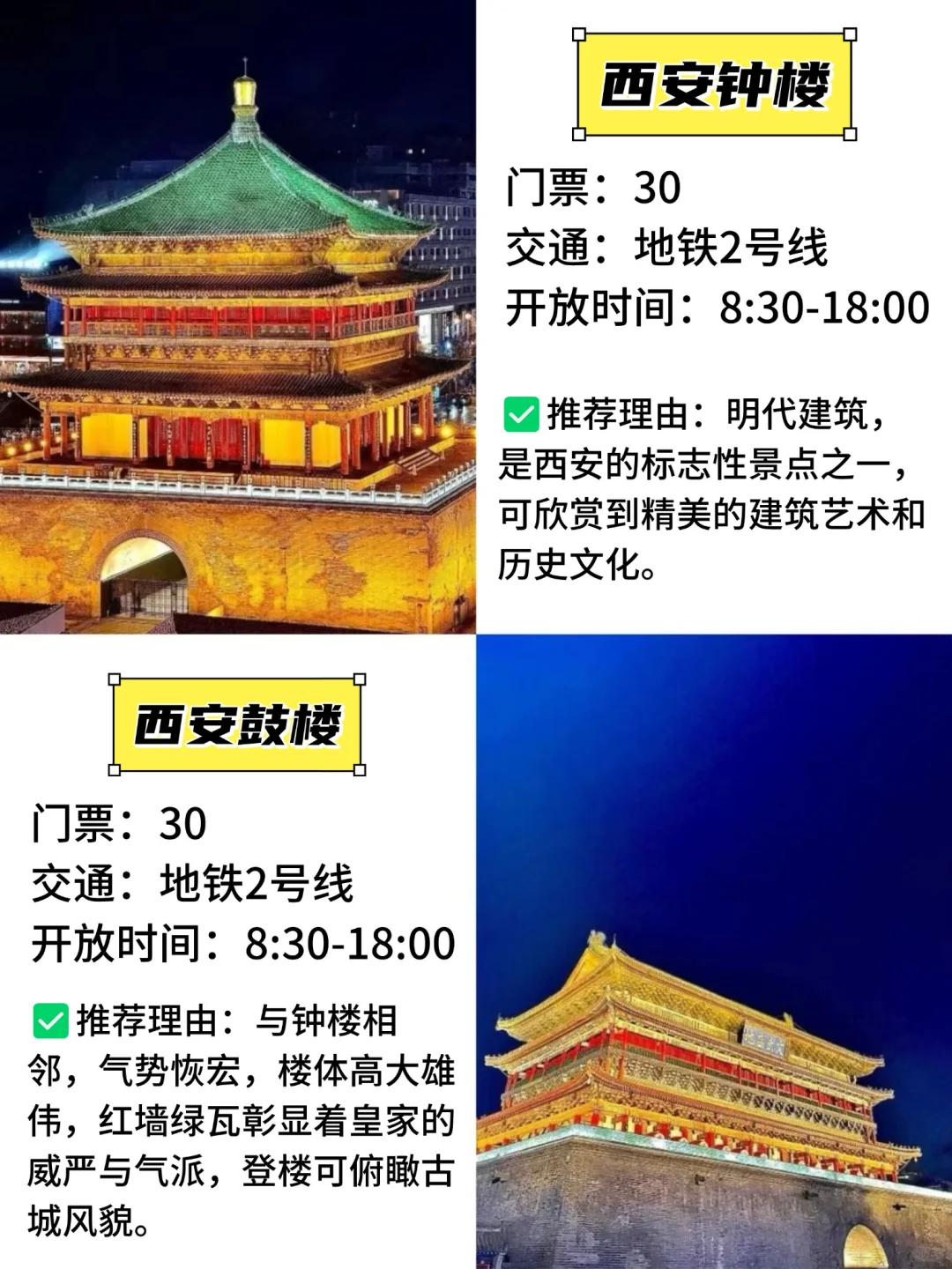 西安必去九大景点‼️还好旅行前刷到了😭