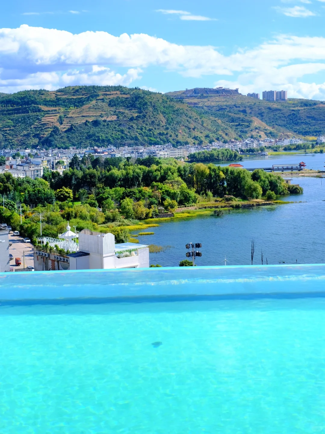 不是在国外！！真的在大理 🩵珍藏机位分享！！