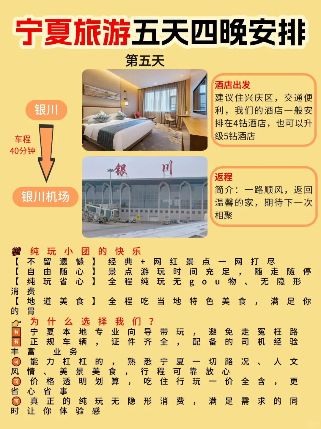 宁夏旅游路线🔥5天4晚详细攻略✅