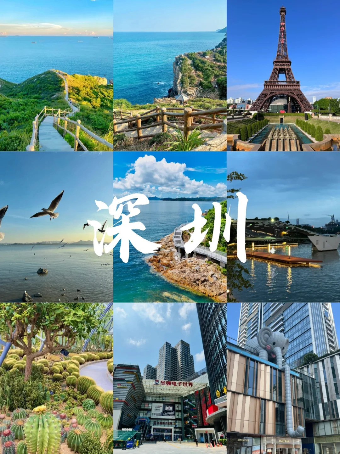 深圳必去九大景点|新手必看❗️附攻略