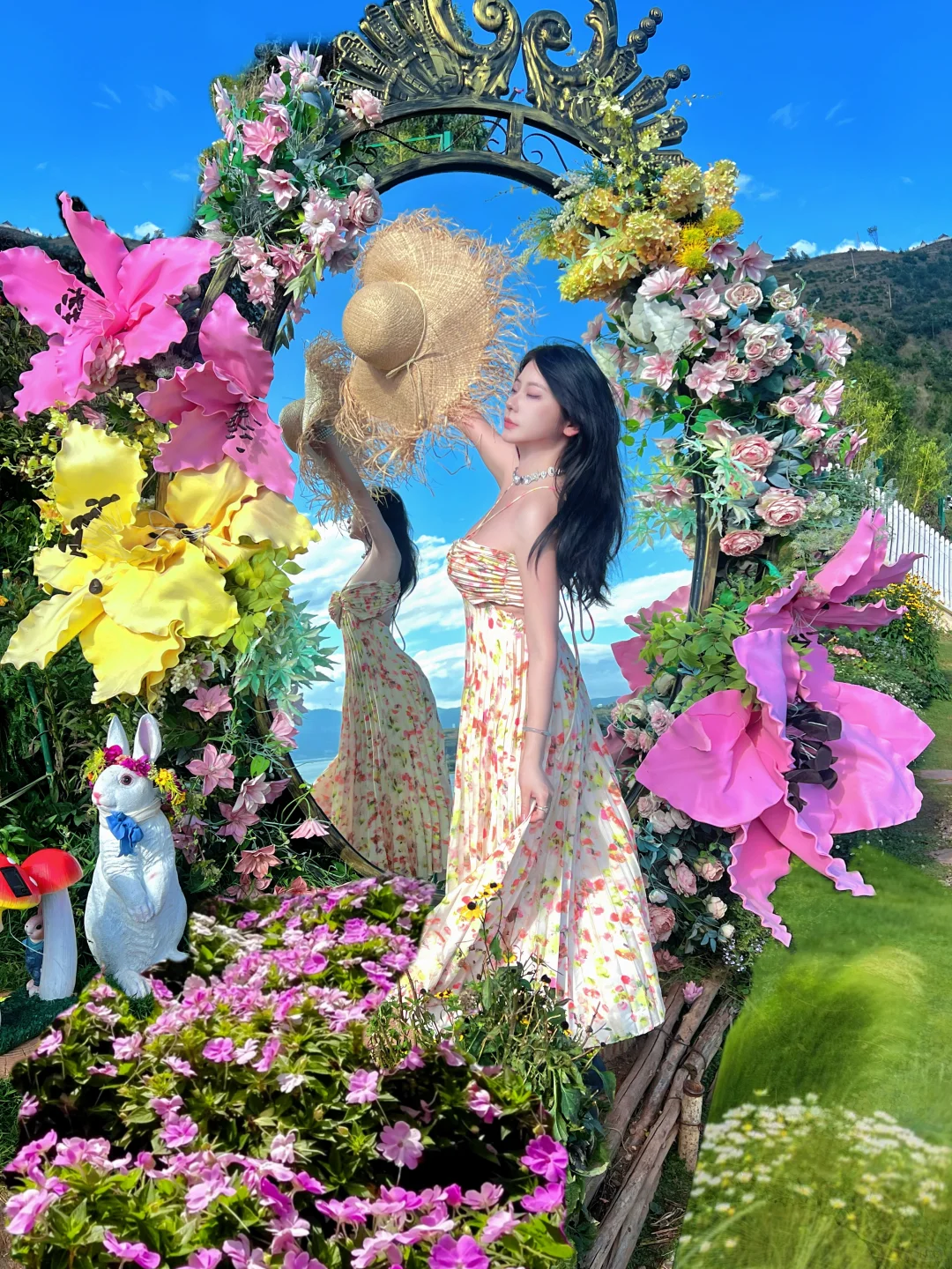 不是在国外！！真的在大理 🩵珍藏机位分享！！