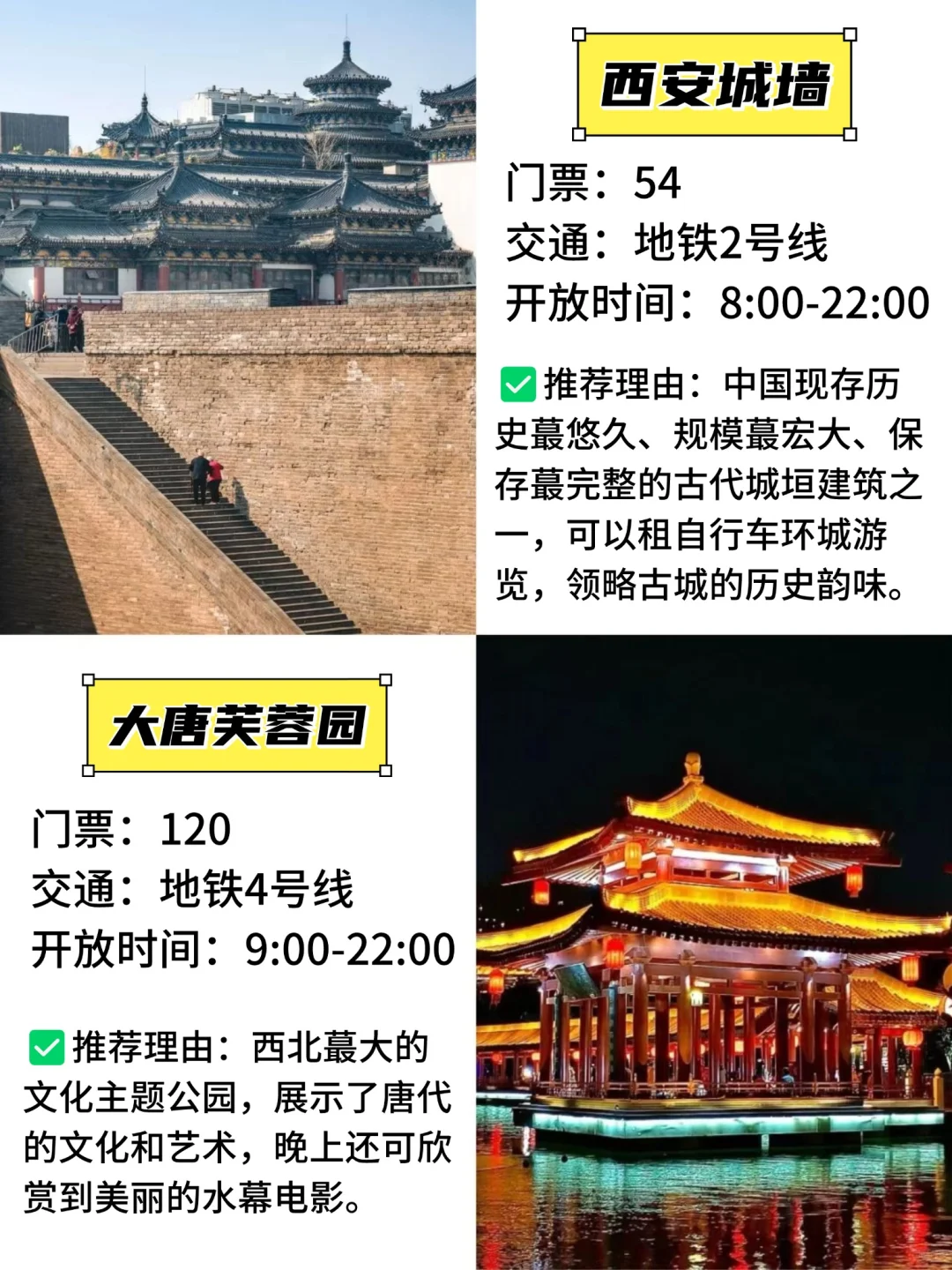 西安必去九大景点‼️还好旅行前刷到了😭