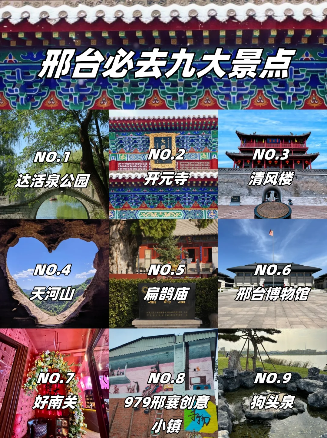 📍邢台2️⃣日游‼️超详细旅游攻略来喽
