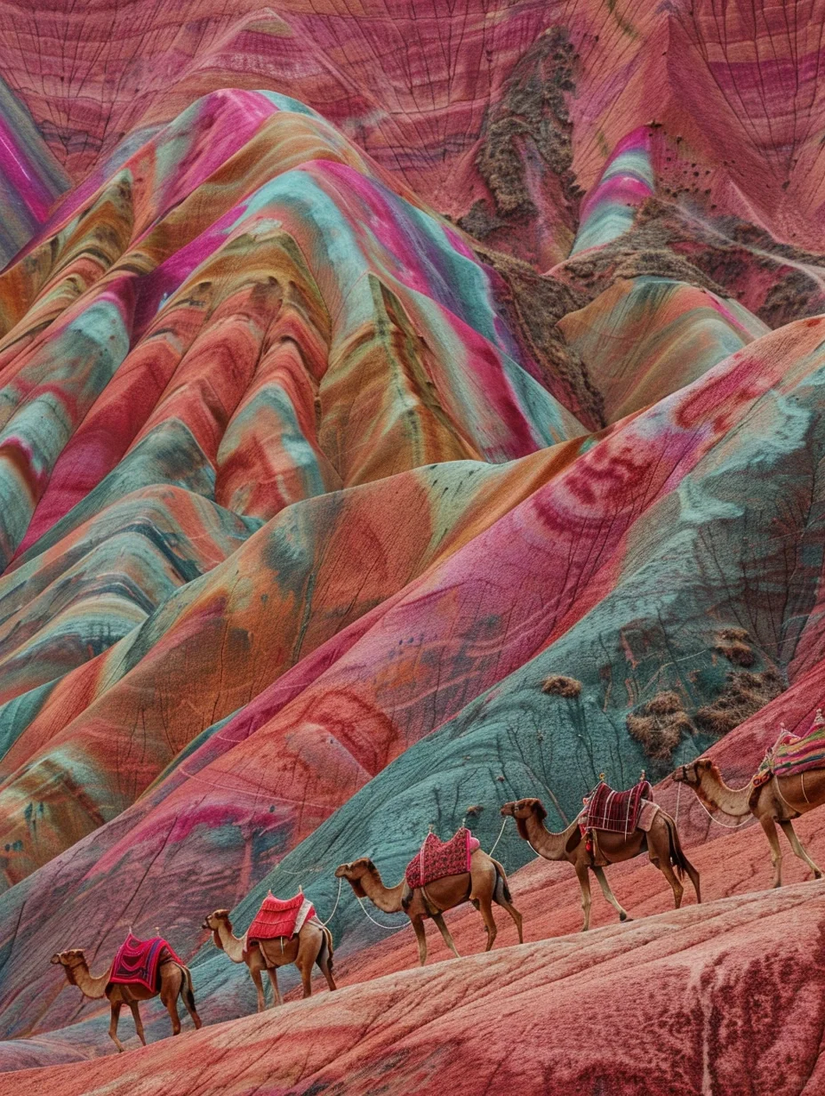 大西北｜七彩丹霞