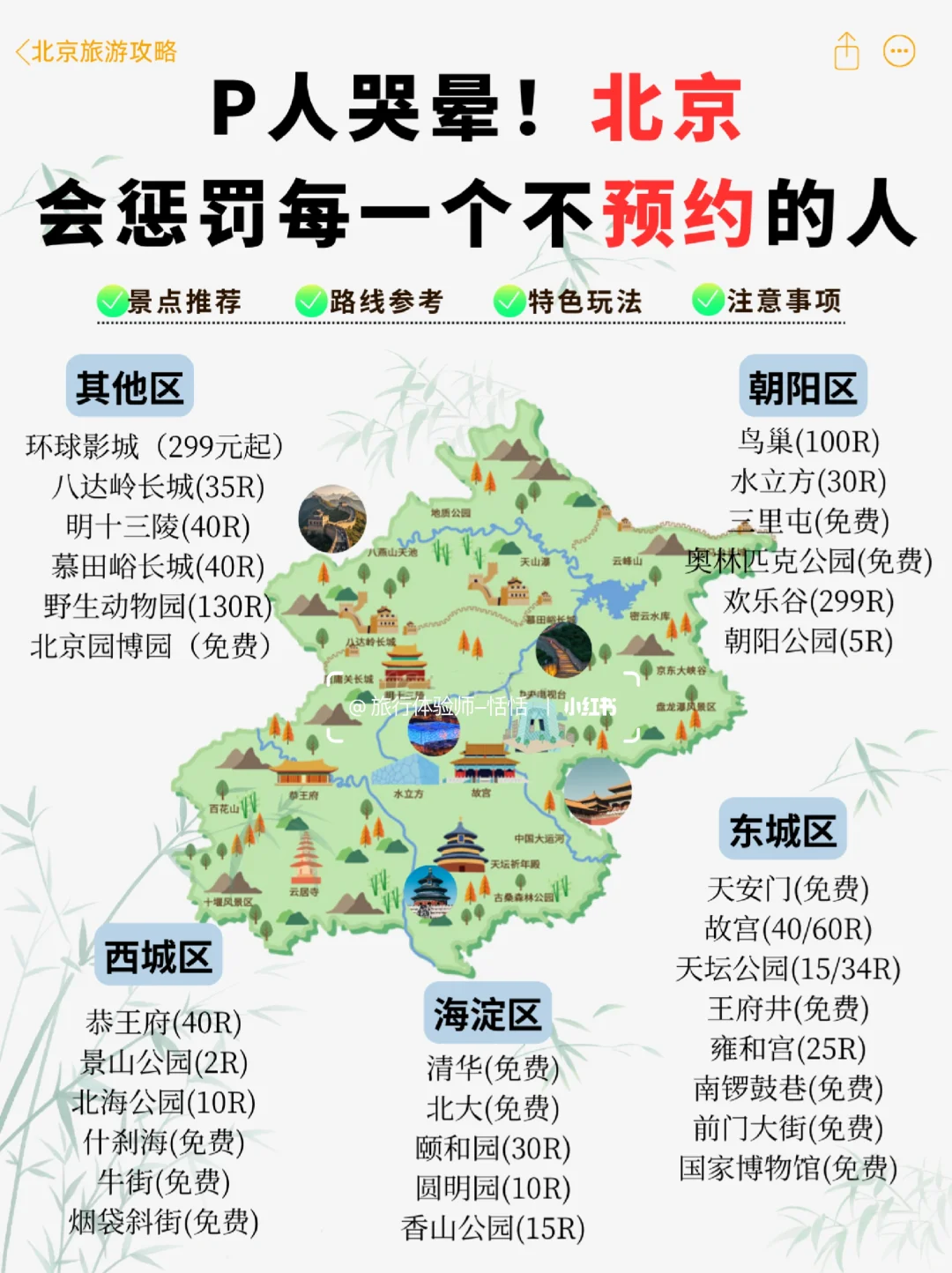 北京旅游劝退😭没做攻略不预约等于白来