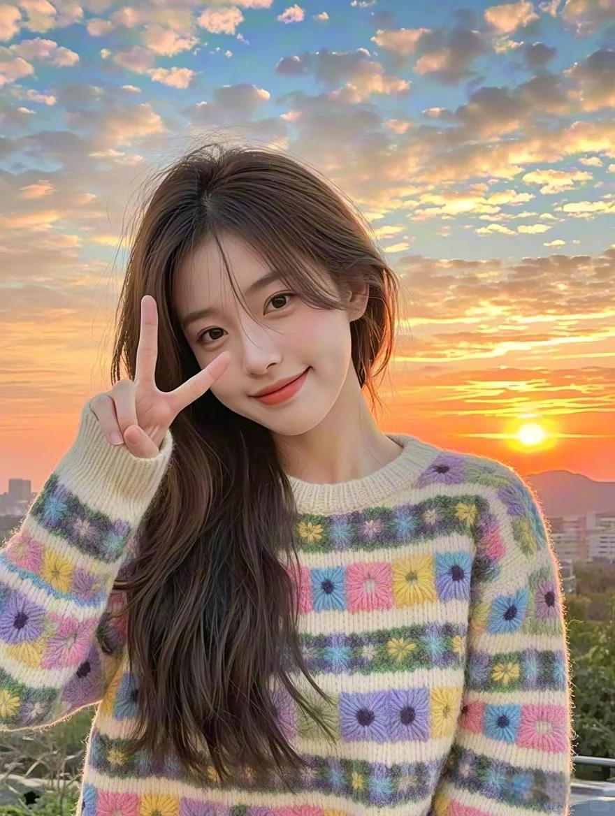 真的有被今天的夕阳美哭！🔥