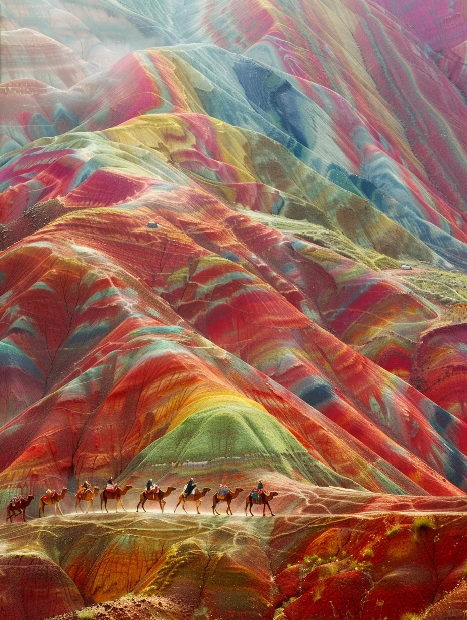 大西北｜七彩丹霞