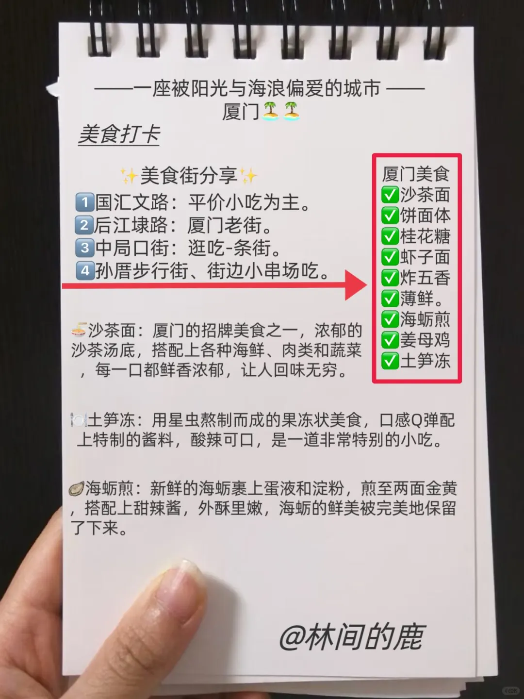 厦门以回❗️❗️连夜整理的厦门攻略（加强版）