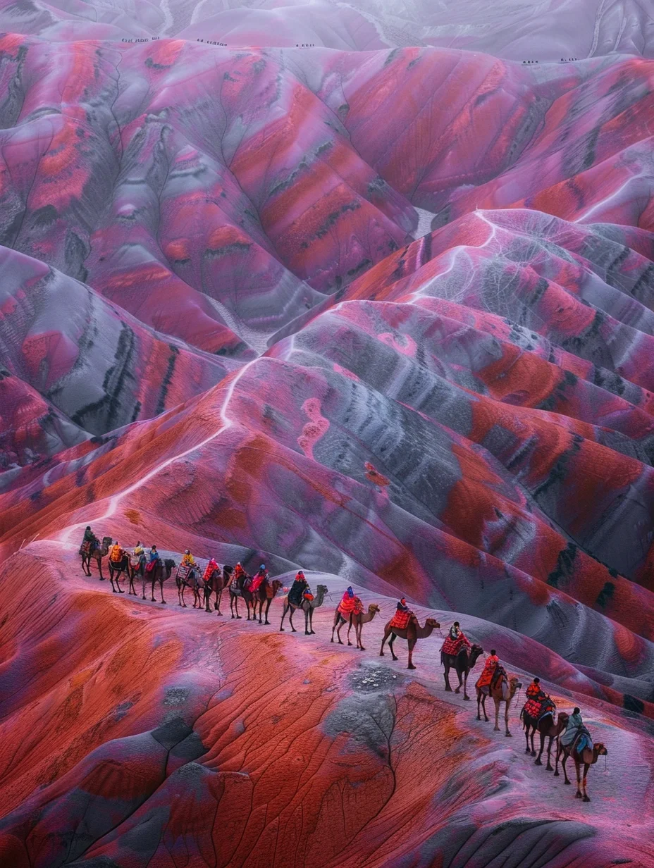 大西北｜七彩丹霞