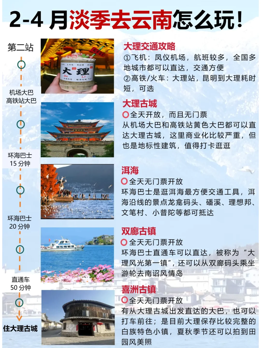 2月～4月云南旅游最全省钱攻略只有你不知道？