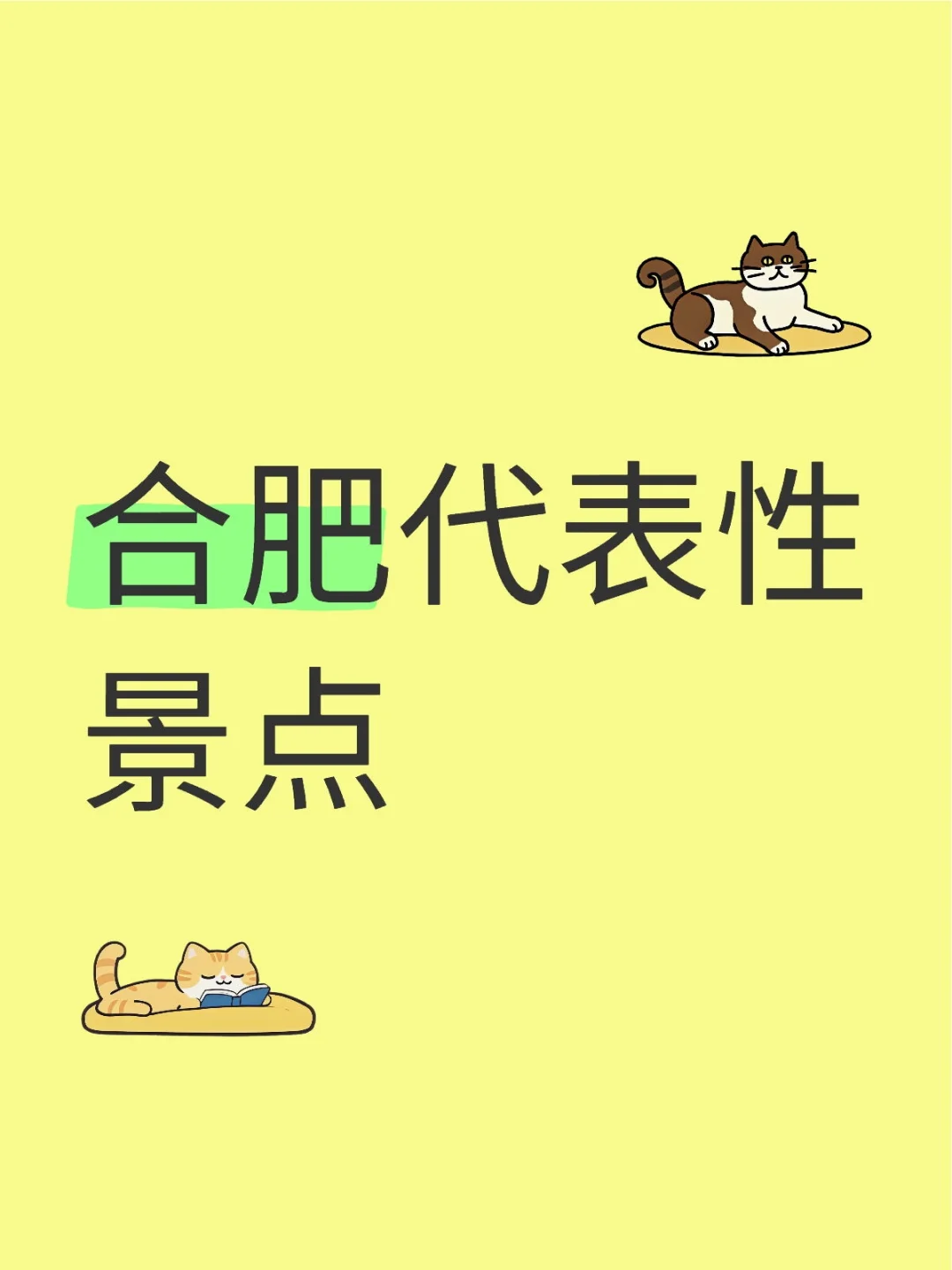 ✨ **合肥最强旅游攻略 | 本地人私藏玩法，