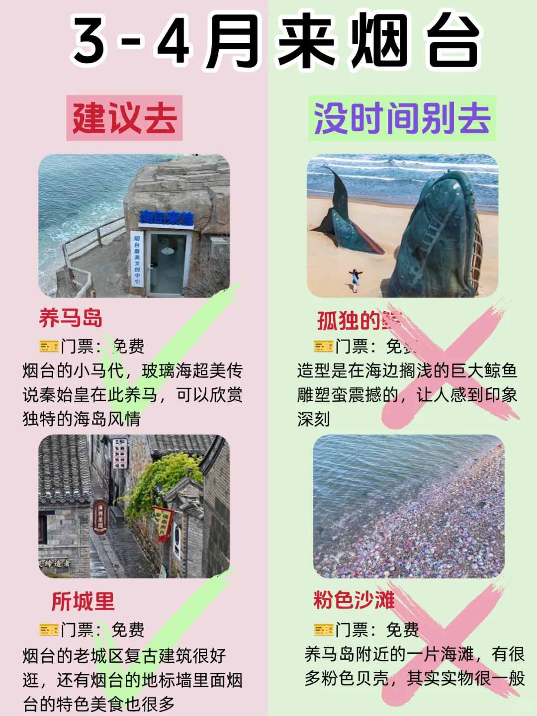 3-4月去烟台👭超全旅游攻略（附玩法）