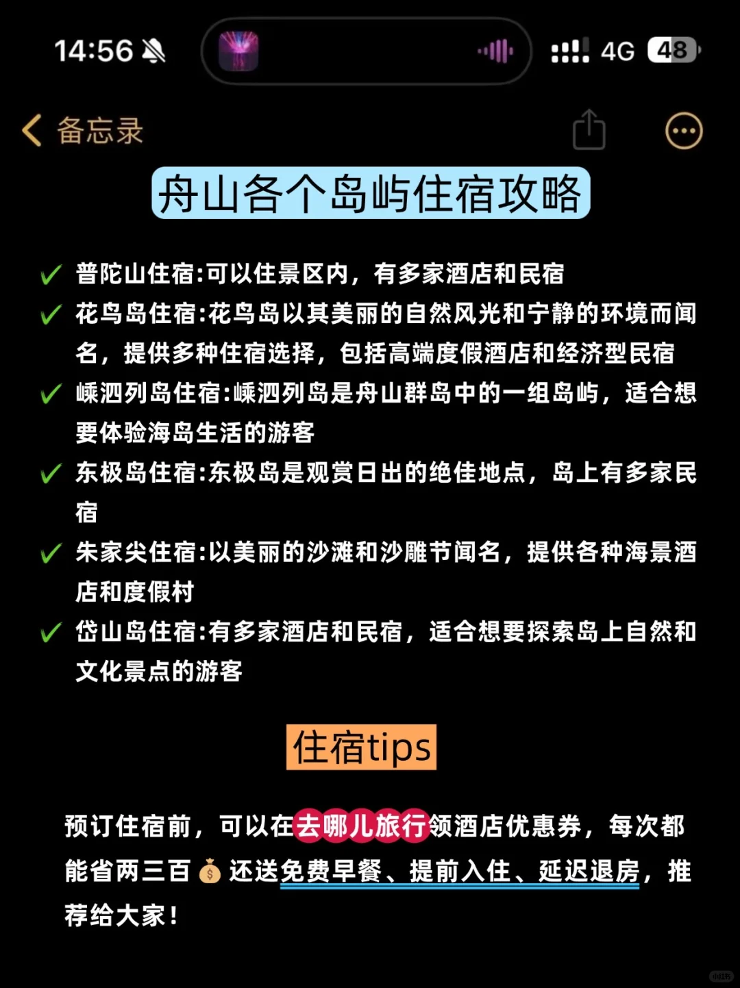 三刷舟山🥳旅游攻略已经next level...