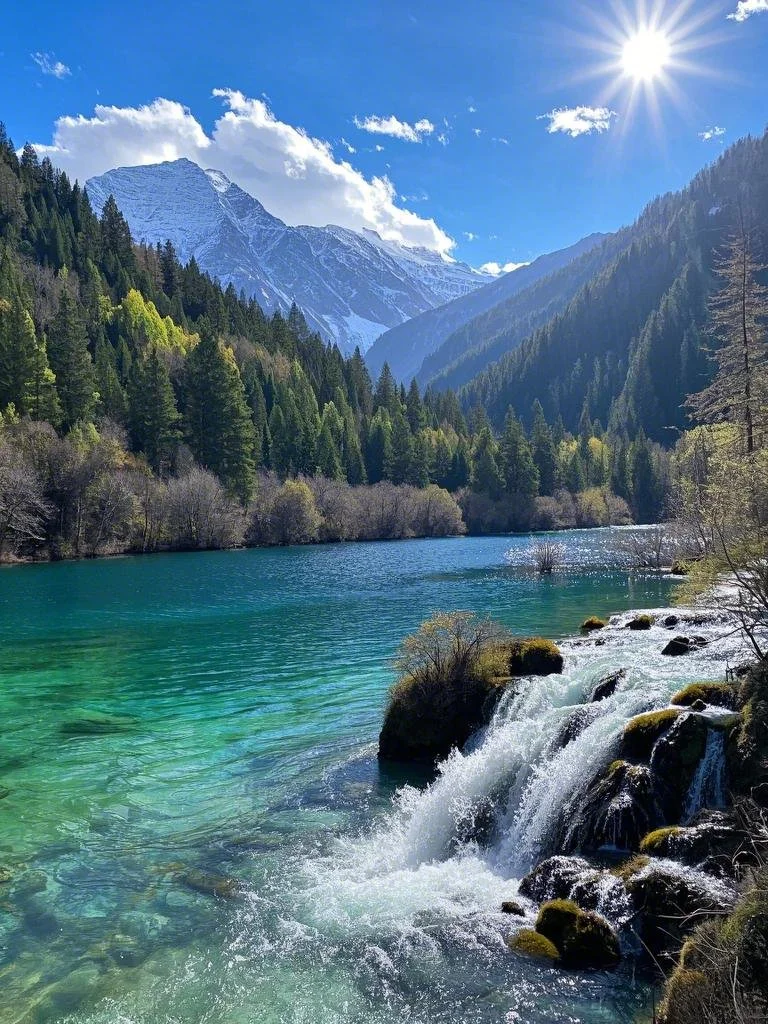 这个美景真的美炸了！💥💥💥