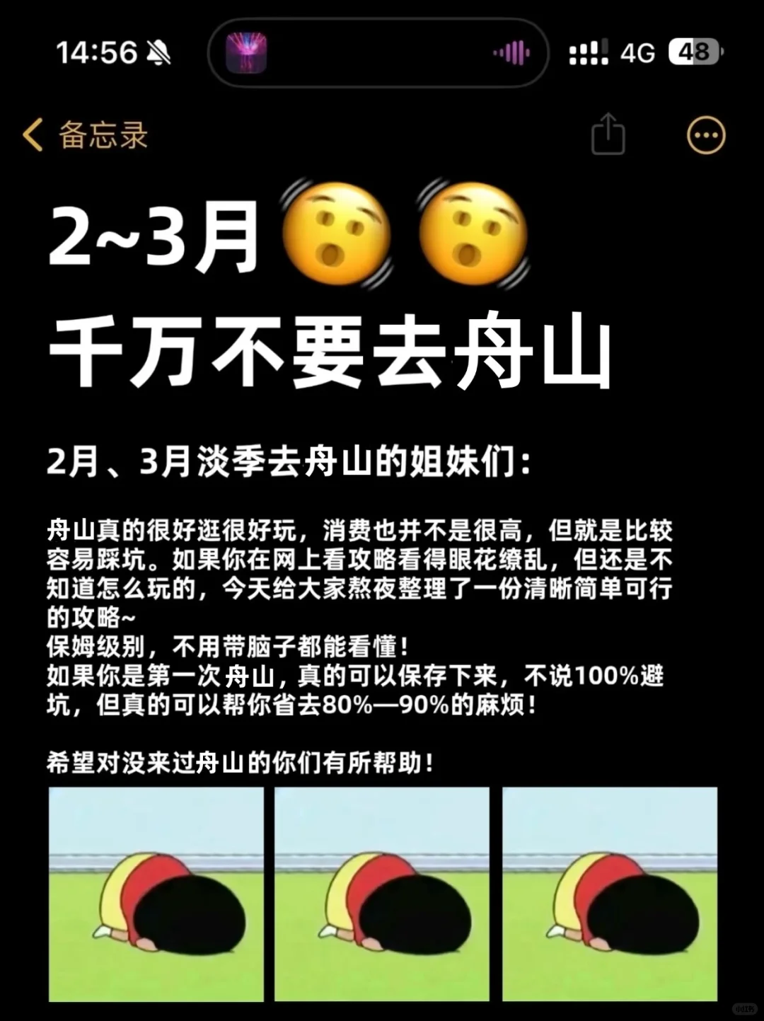 三刷舟山🥳旅游攻略已经next level...