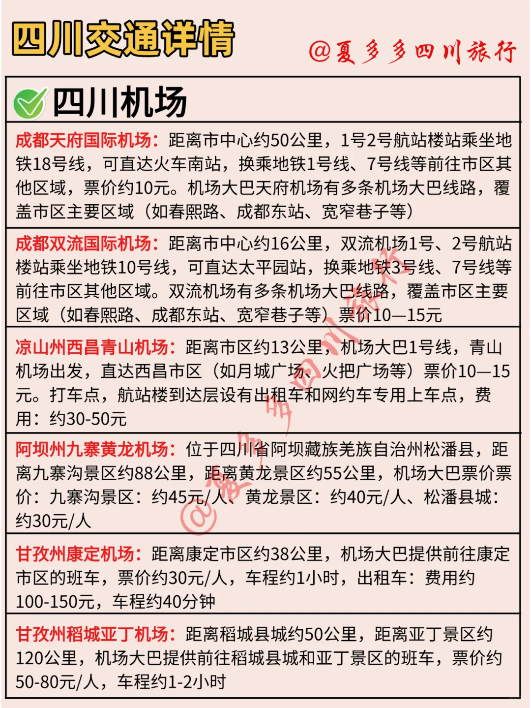 四川旅游攻略‼️6天5晚人均1000+
