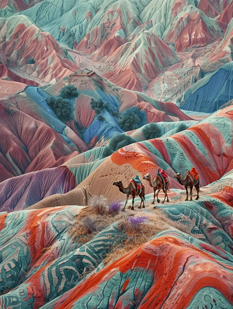 大西北｜七彩丹霞