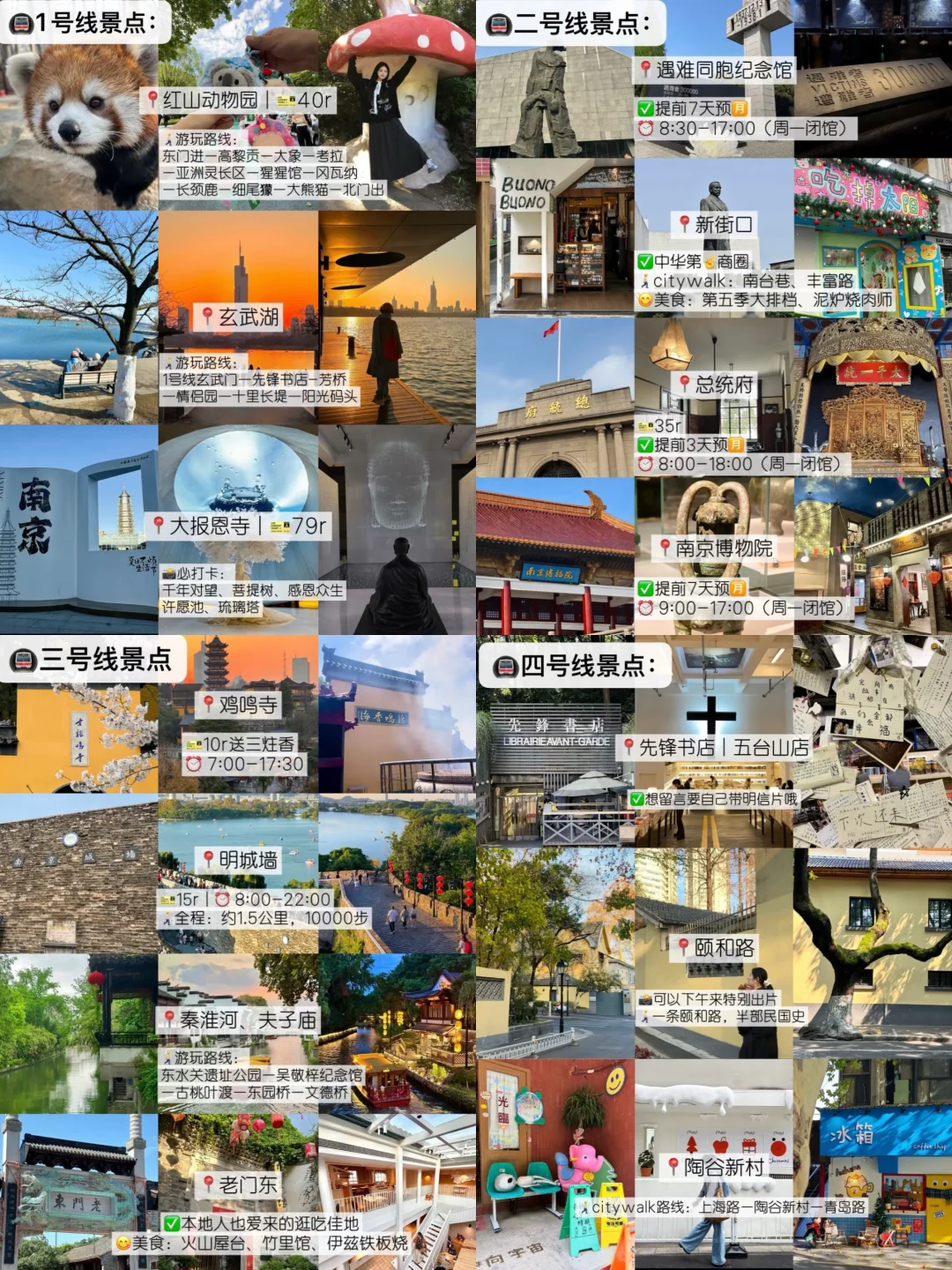 南京旅游👋绘全攻略‼️本地人总结！！