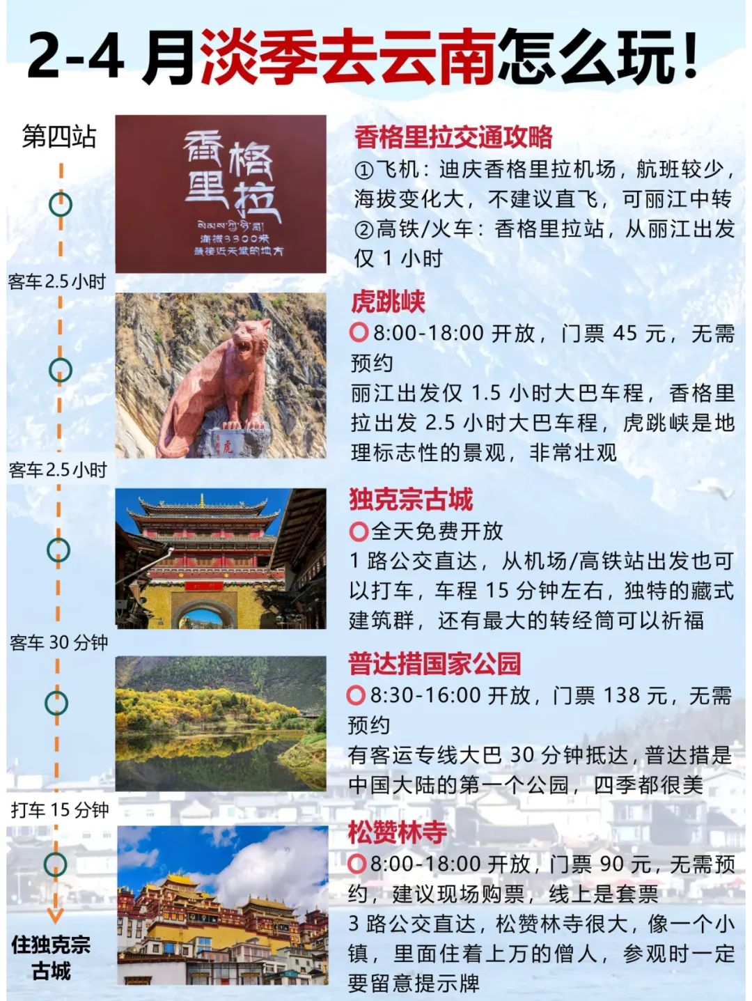 2月～4月云南旅游最全省钱攻略只有你不知道？