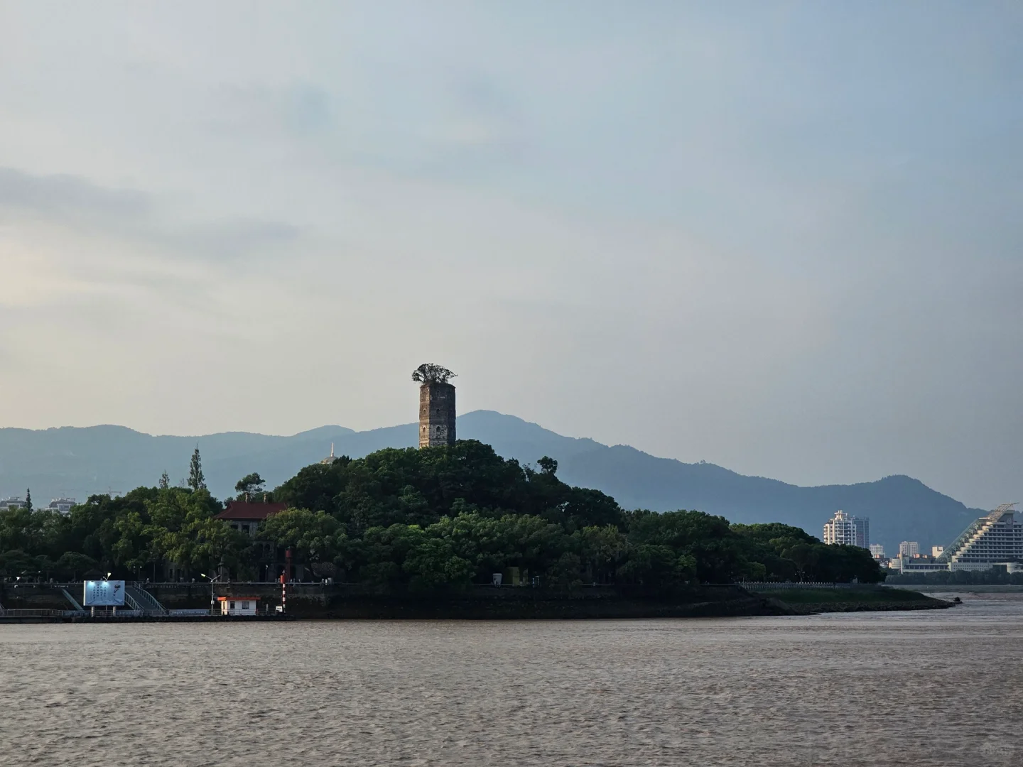 瓯江日落·温州江心屿