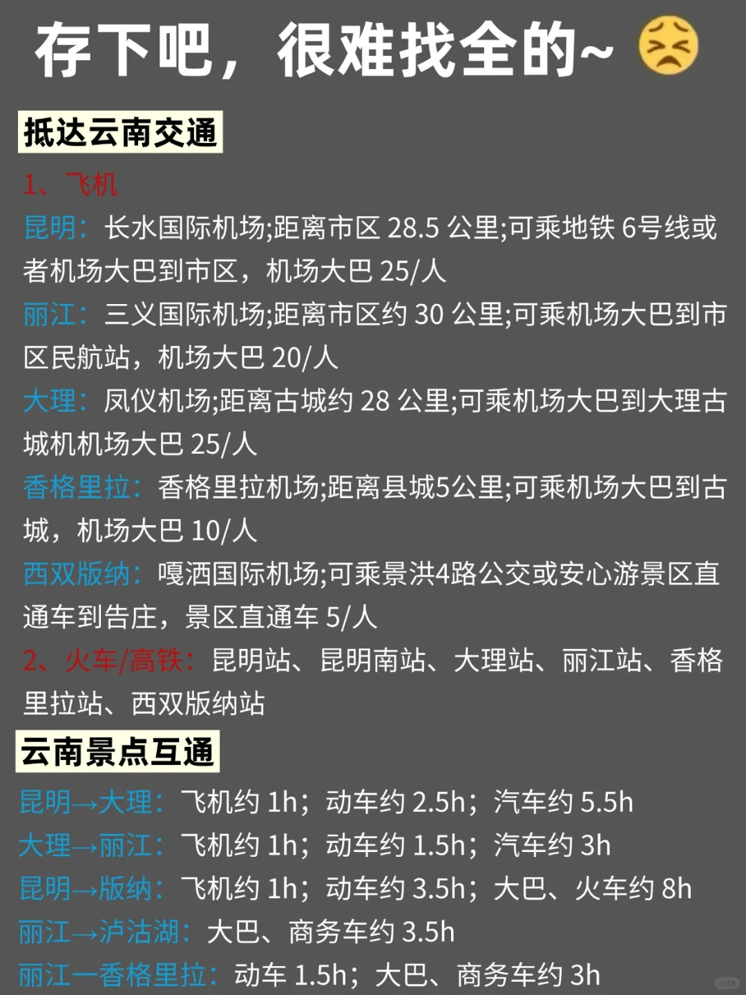 已被宰😢2-3月去云南的姐妹👭提前做好攻略