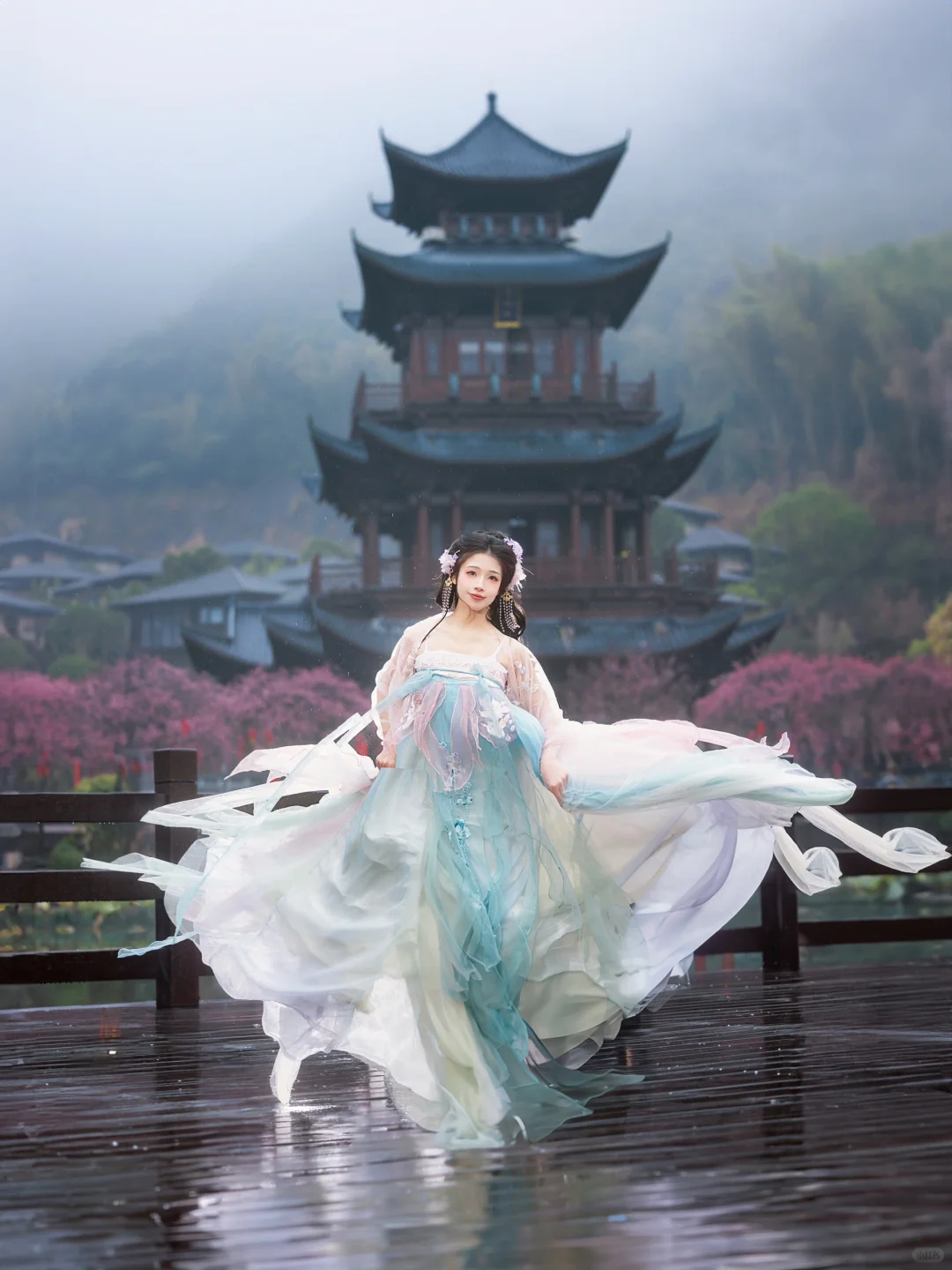 “风有约，花不误”仿佛来了梅花乡