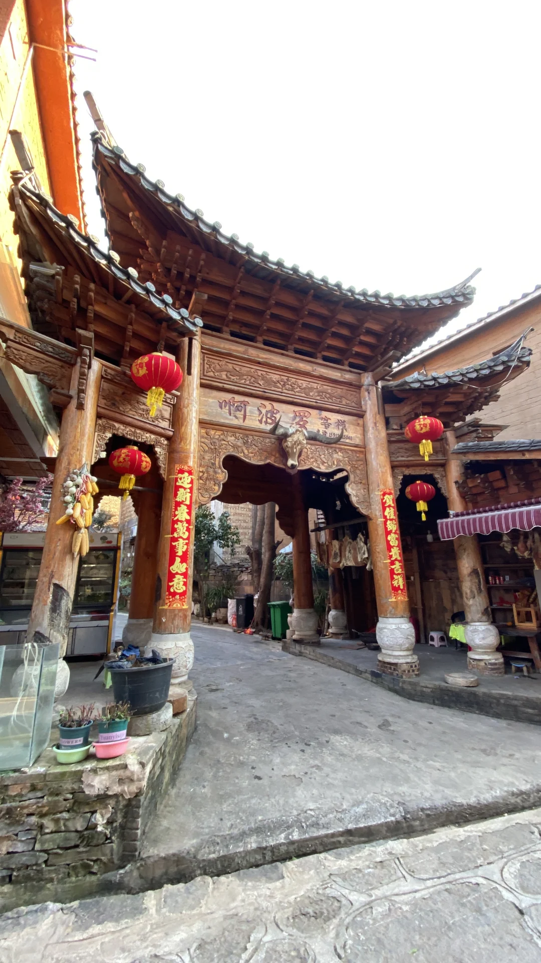 文山州丘北县普者黑景区仙人洞村