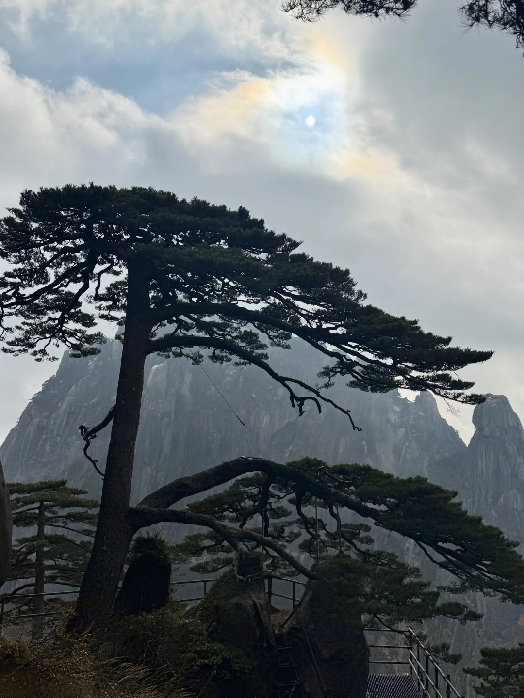 徐霞客我下次还信你！黄山的落日初雪和星星