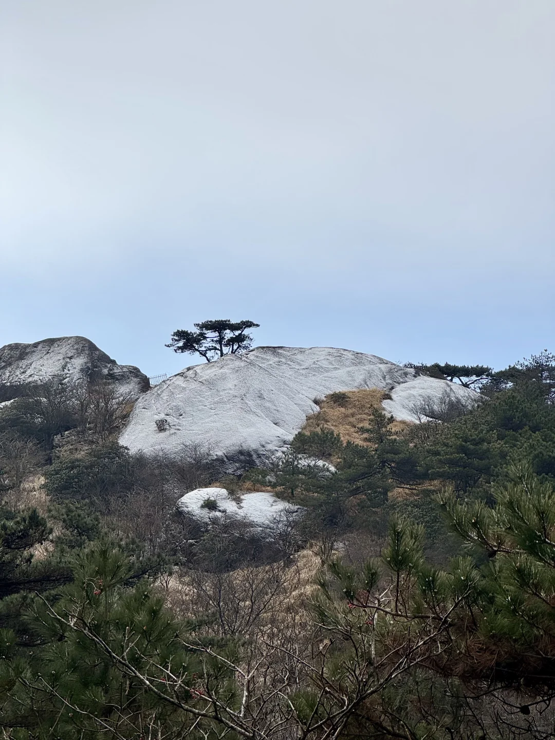 徐霞客我下次还信你！黄山的落日初雪和星星