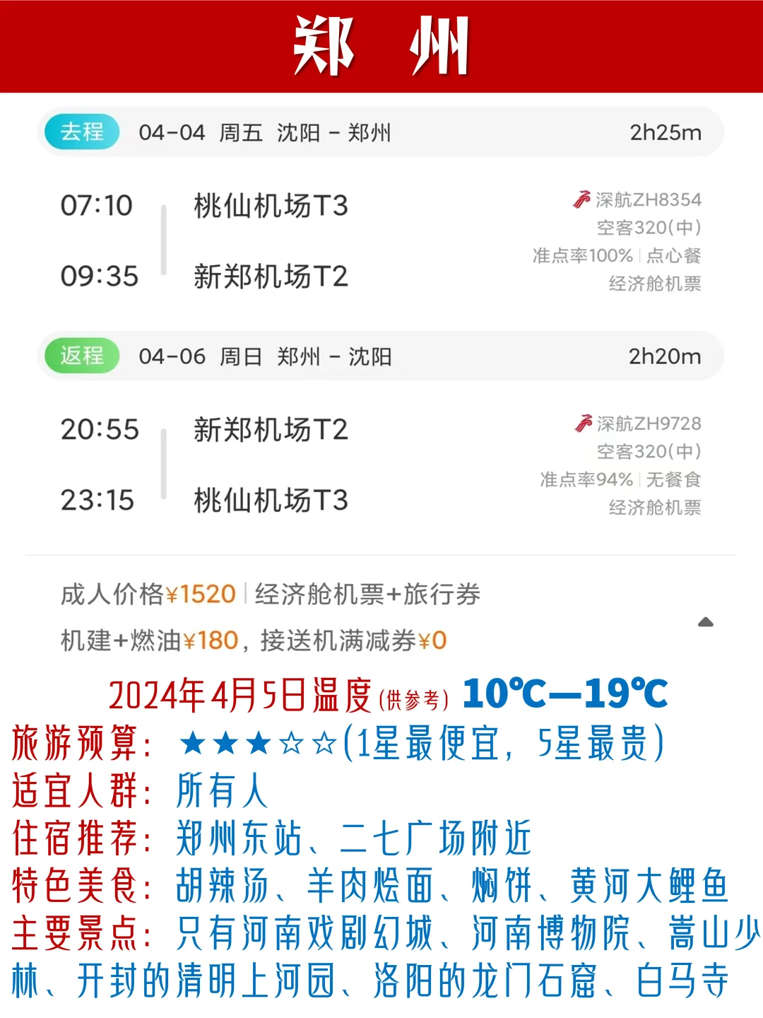 沈阳出发系列,清明节旅游特辑