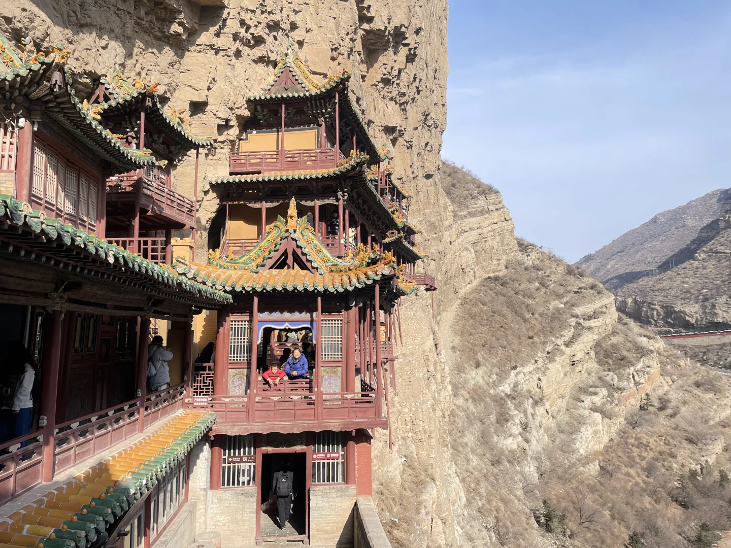 20250301上午的悬空寺