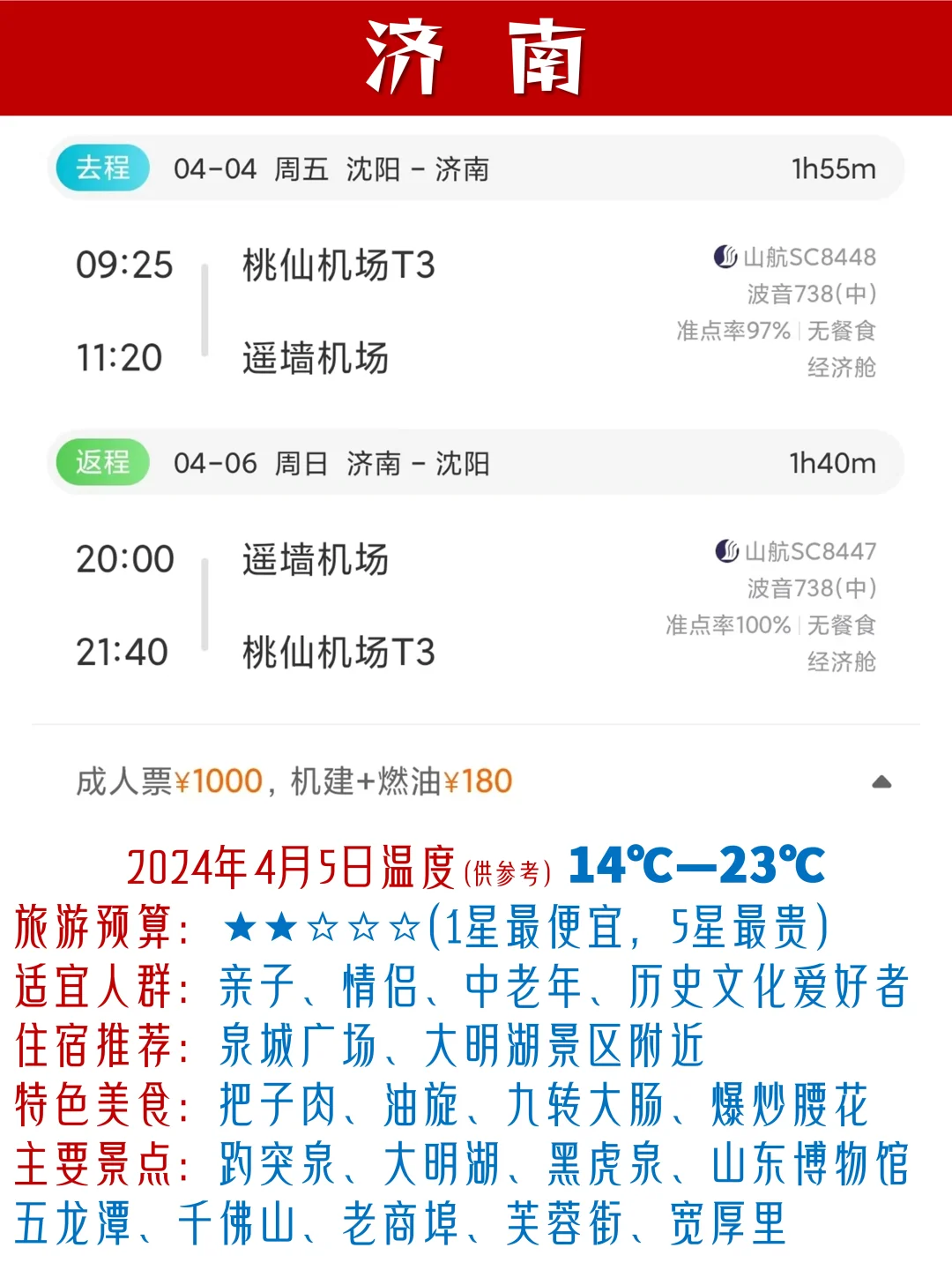 沈阳出发系列,清明节旅游特辑