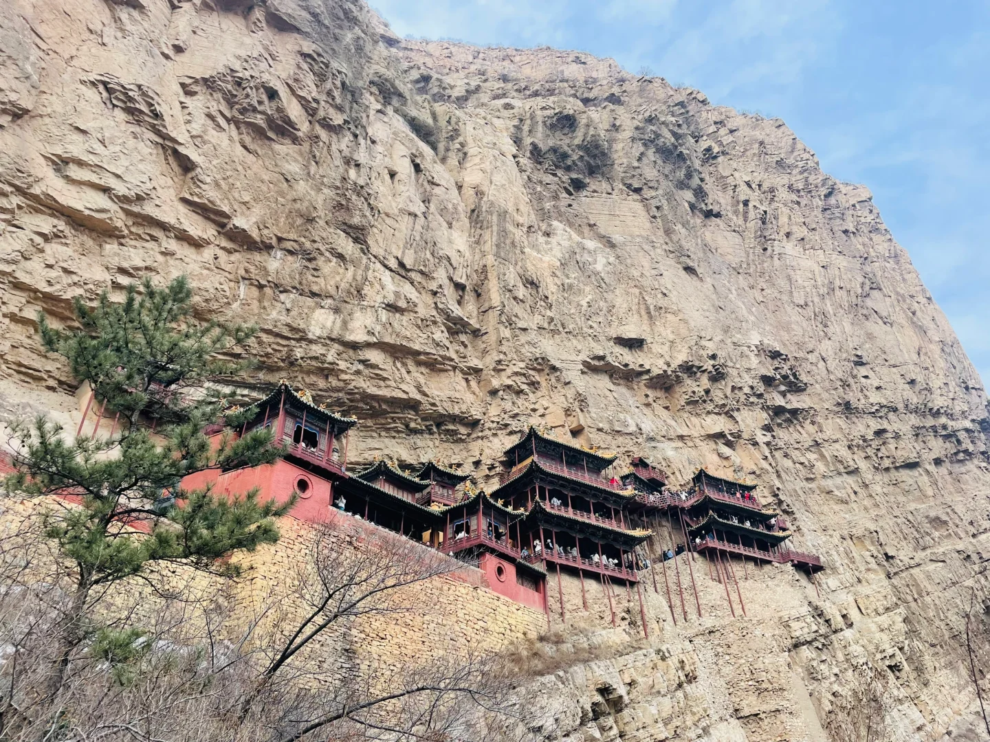 20250301上午的悬空寺