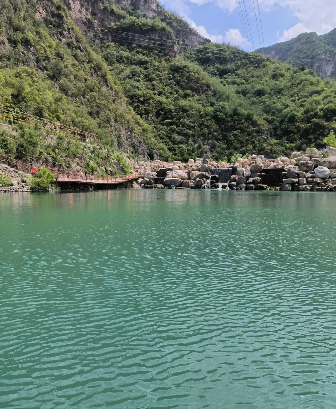 你不会不知道石家庄还有水这么绿的地方吧！