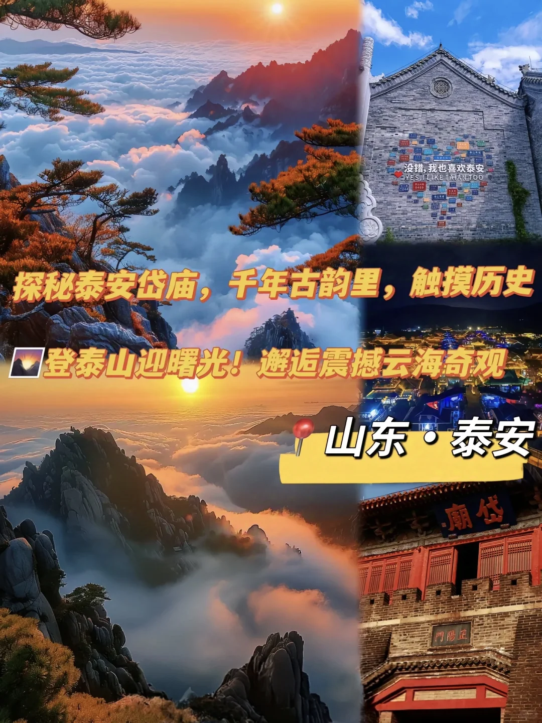 总要来爬一趟泰山呀