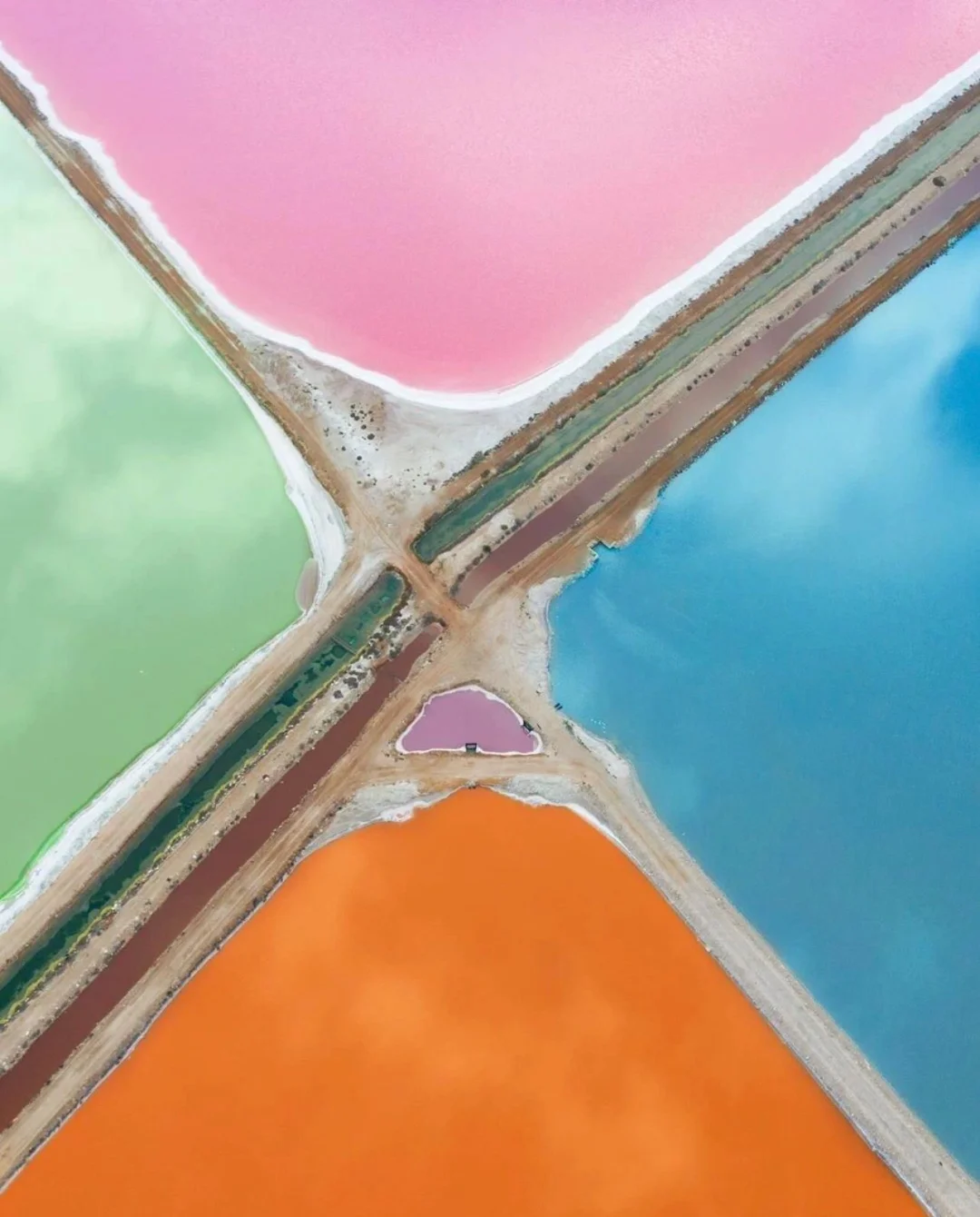 很少对景点感到震撼🇦🇺直到去了澳洲粉湖！