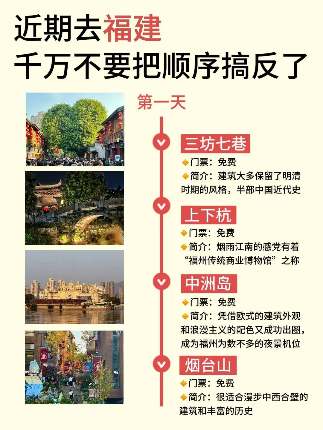福建旅游攻略🔥五天四晚详细攻略！