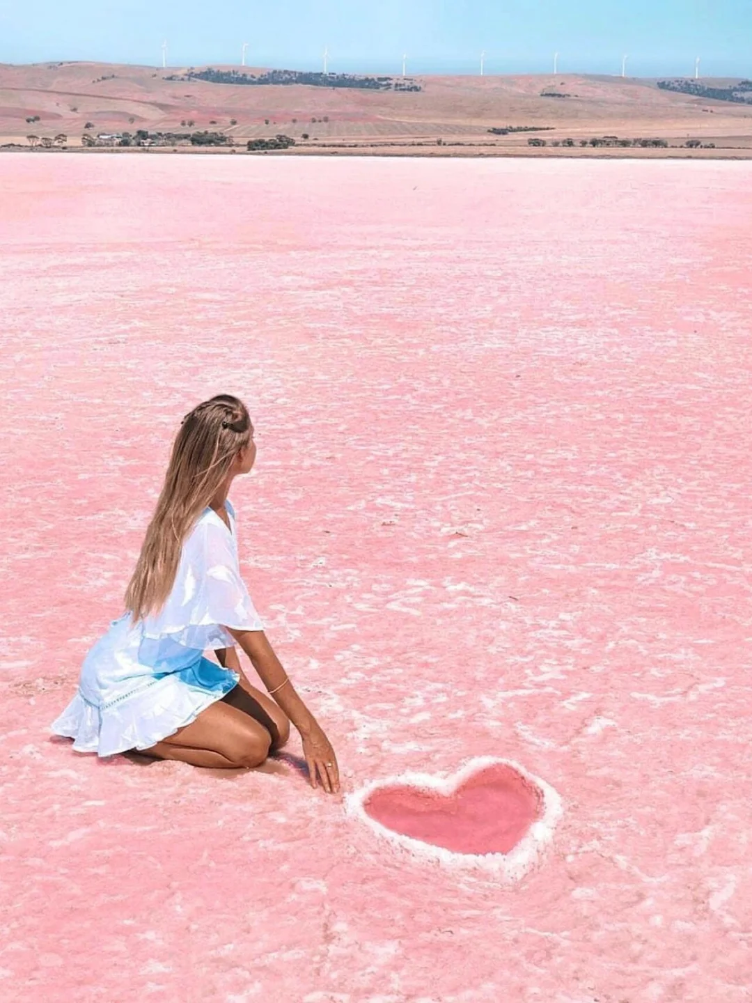 很少对景点感到震撼🇦🇺直到去了澳洲粉湖！