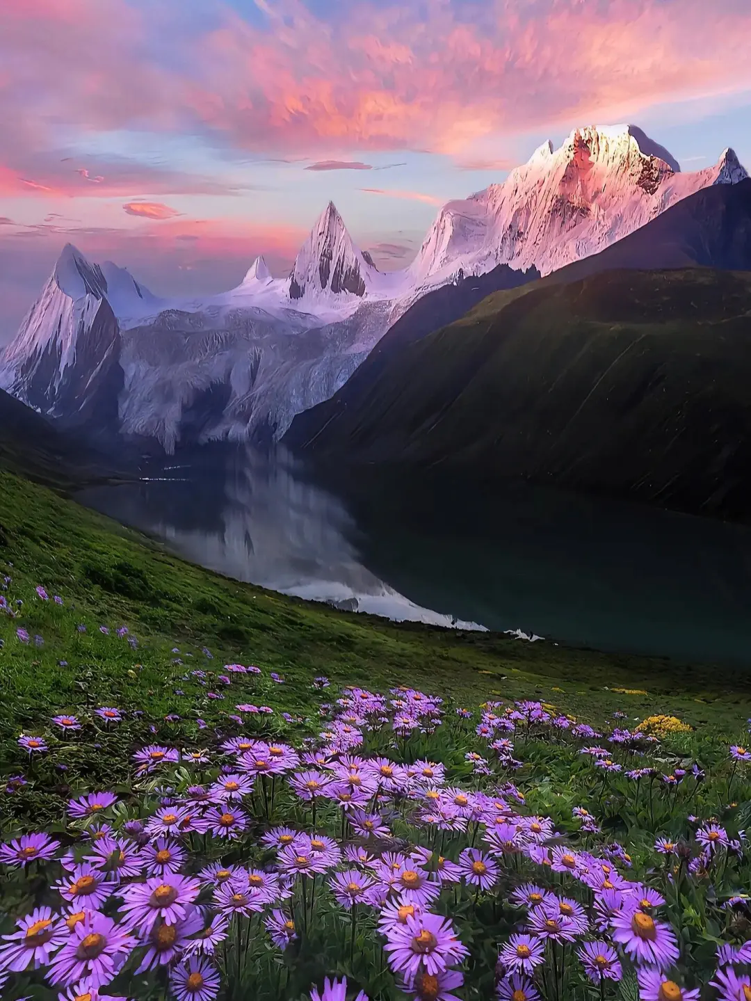 为了这条桥来的萨普神山，真的比冰岛还震撼！