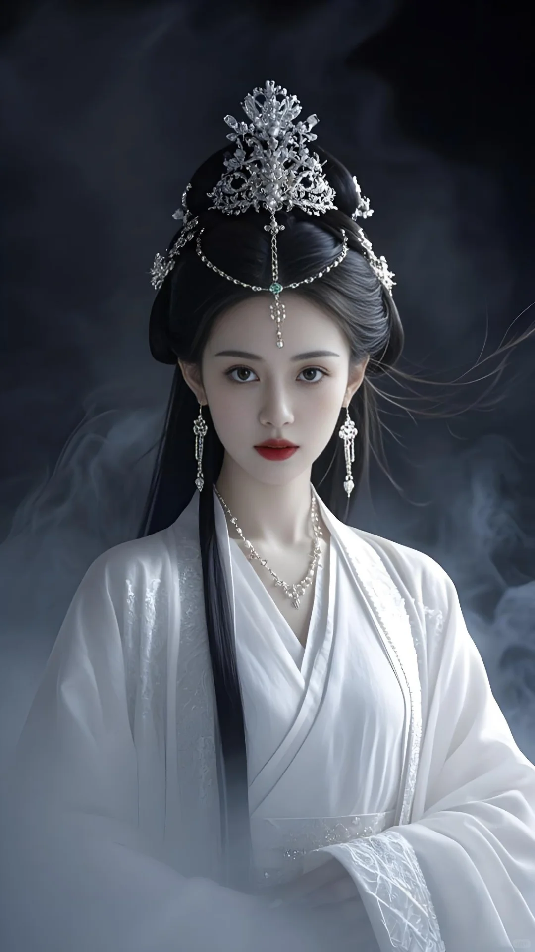 像极了闯禁地的白衣女主